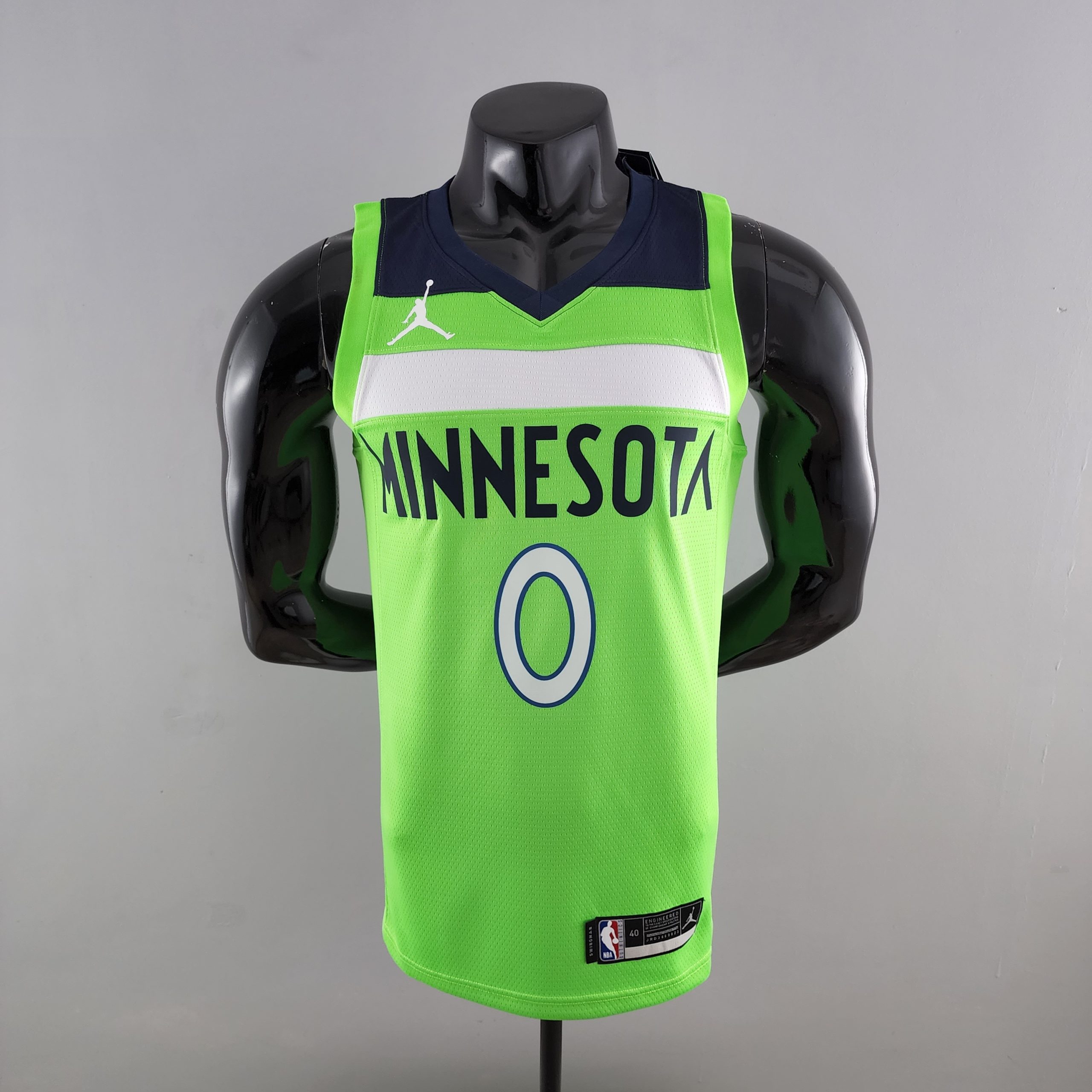Camiseta Minnesota Timberwolves Russell #0 Air Jordan - Imagen 5