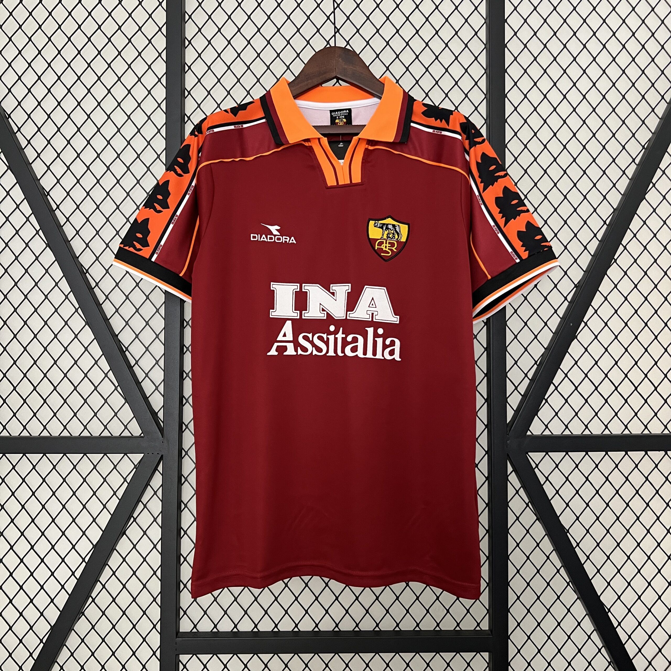 Camiseta Roma 98-99 Local