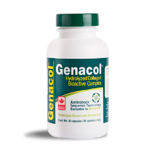 Genacol, Coágeno Hidrolizado, 90 Cápsulas, Marca Newscience