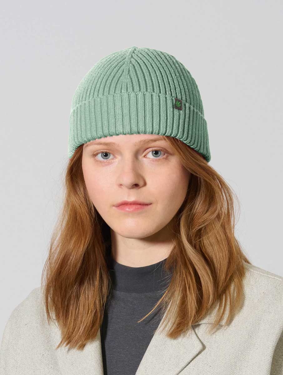 Gorro docker de cáñamo y algodón ecológico - Imagen 2