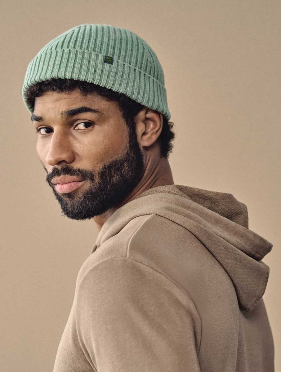 Gorro docker de cáñamo y algodón ecológico