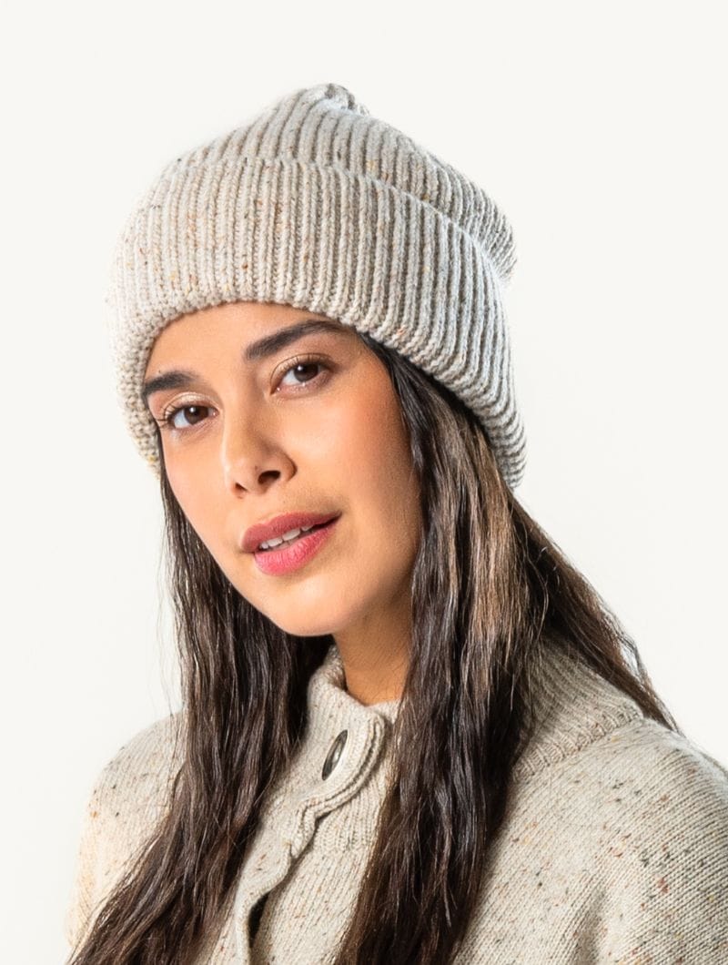 Gorro de 100% lana orgánica