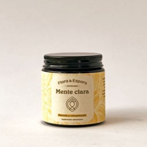 Mente Clara, Energía y Concentración 40 gr Marca Flora & Esplora