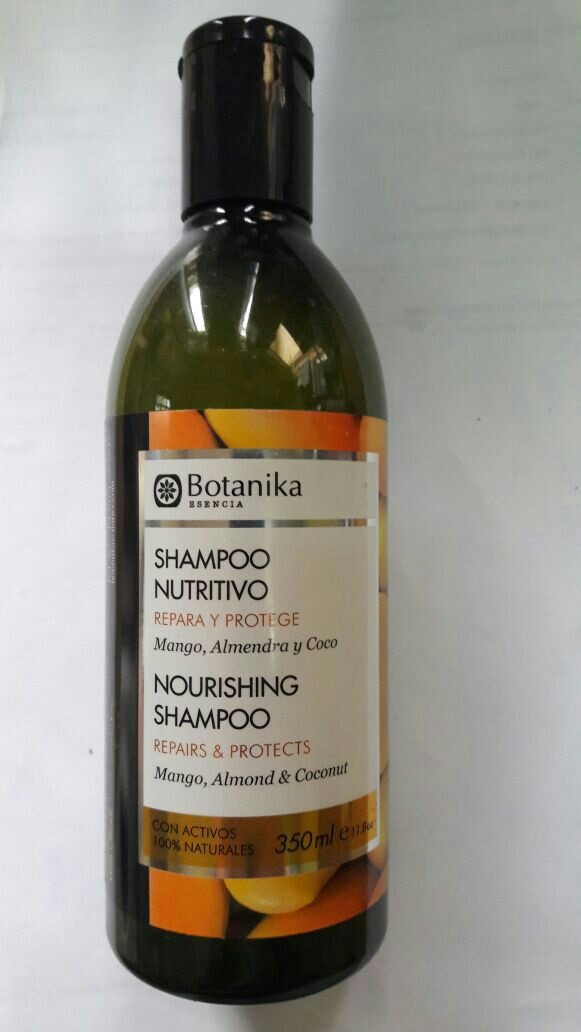 SHAMPOO NUTRITIVO 350ML BOTANIKA - Imagen 2